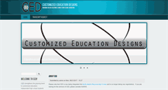Desktop Screenshot of customizeded.com